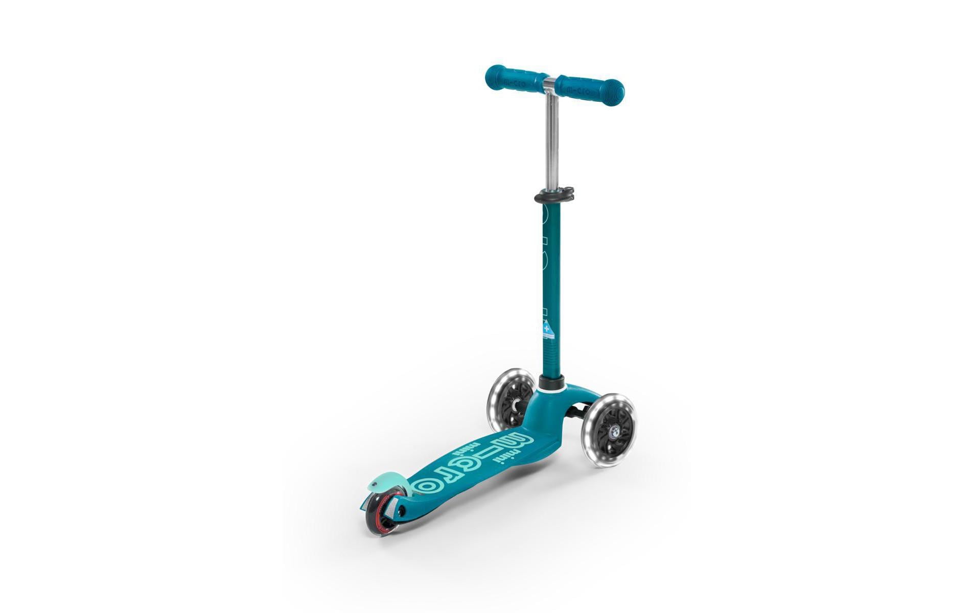Kickboard Mini Micro Deluxe Aqua (LED)Kickboard