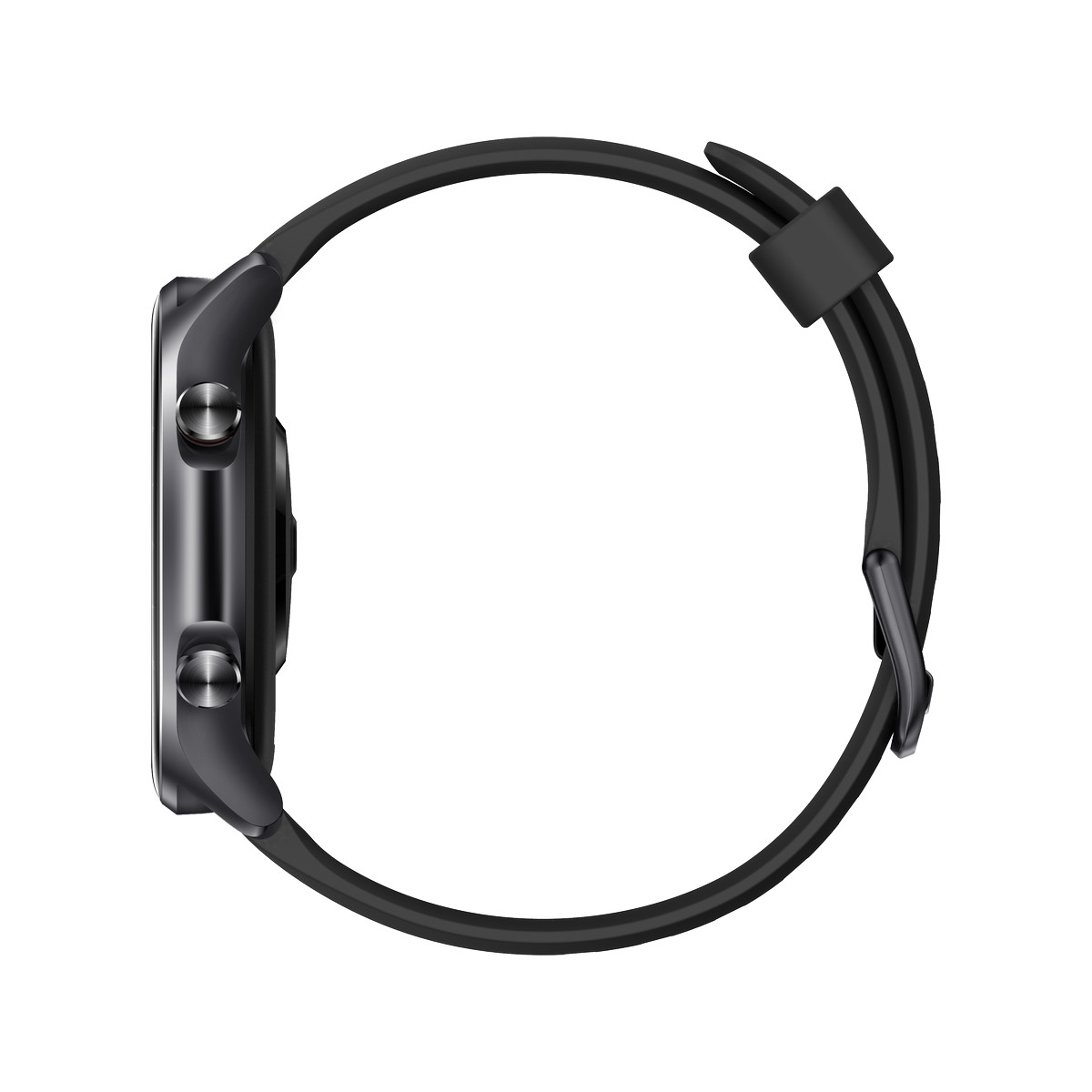 Montre SMARTY 2.0 arena mixte connecté céramique noire bracelet silicone noir