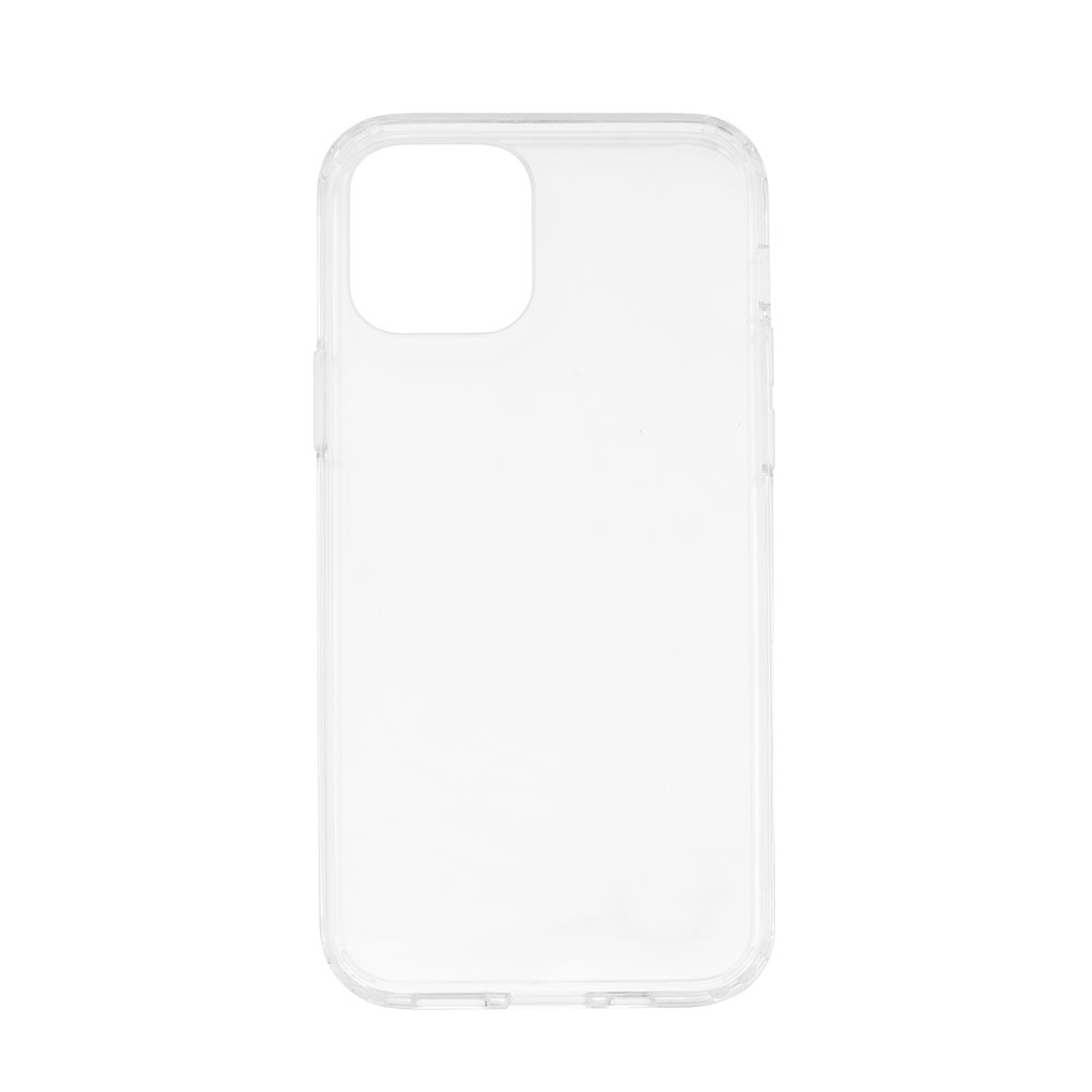 iPhone 12 / iPhone 12 Pro Hybrid Hülle TPU Bumper   Acryl Rückseite Pankow (10692) - Transparent