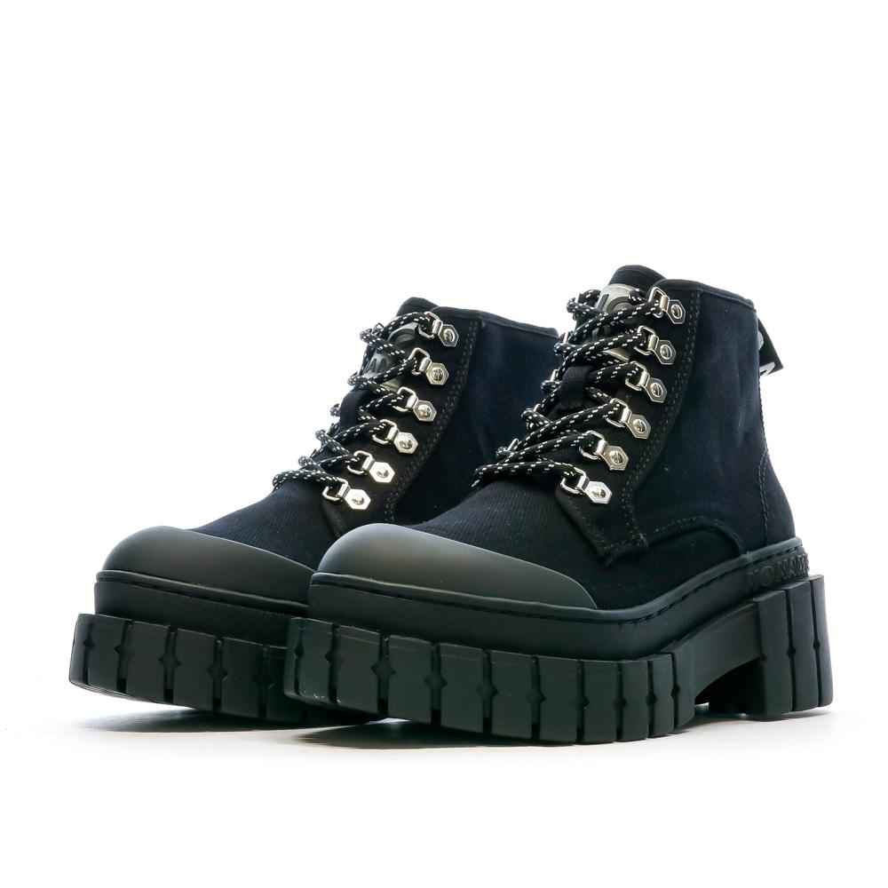 No Name Boots Noir Femme No Name Kross Lows
