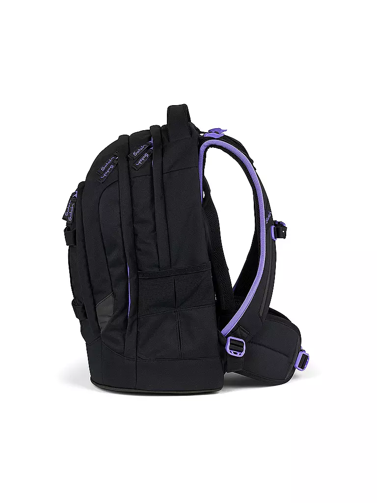 SATCH Schulrucksack Pack Purple Phantom schwarz
