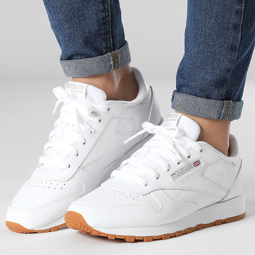 Baskets Femme Classic Leather GY0956 Footwear White Pure Grey 3 Reebok Grey 03