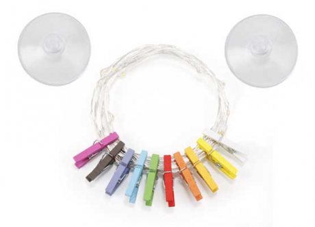 Mini Clothes Pin String Light