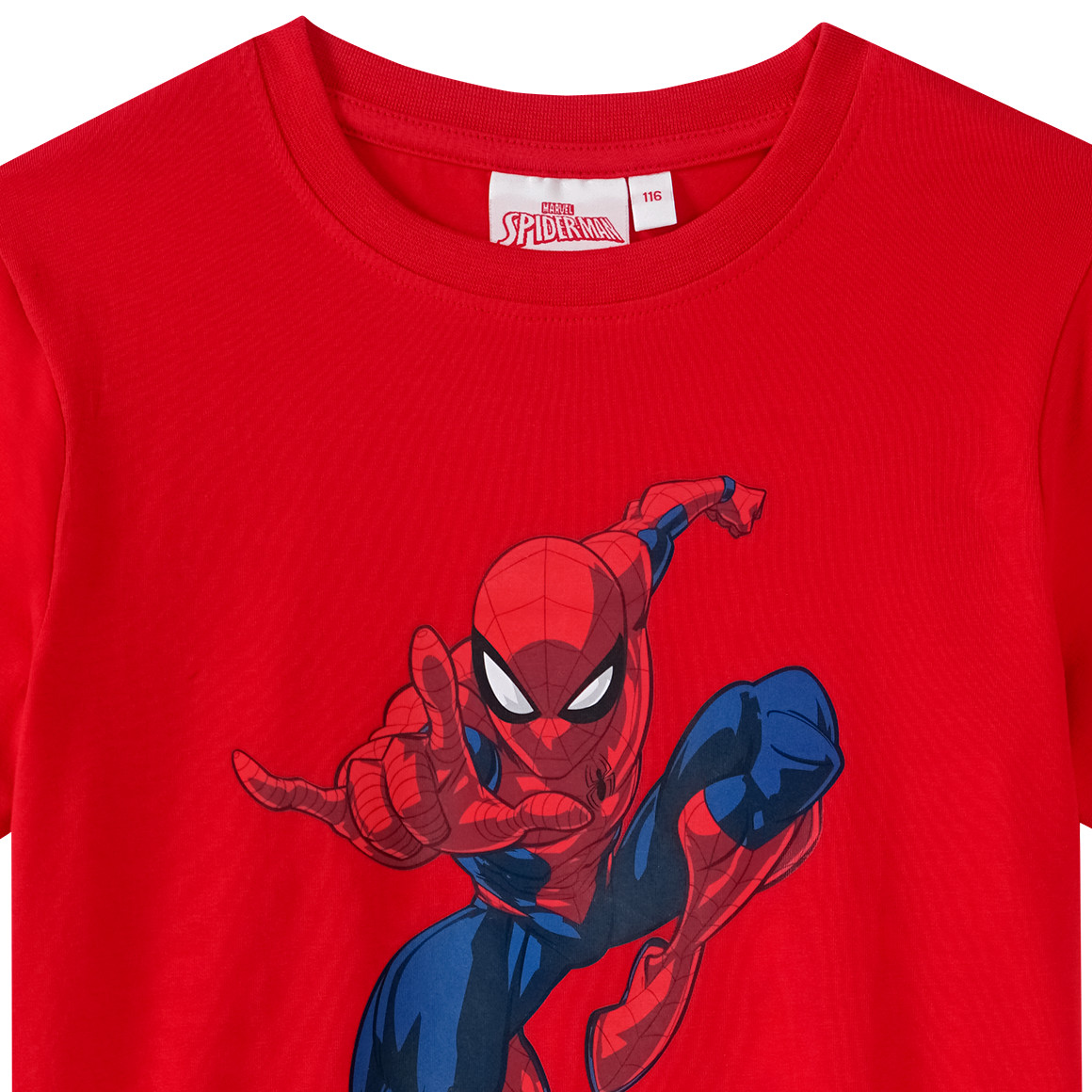 Topolino MARVEL Avengers T-Shirt mit Bio-Baumwolle rot