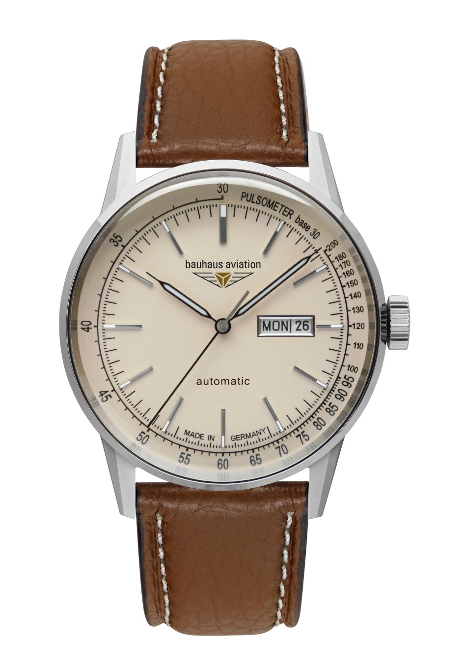 bauhaus Aviation Day Date Automatik 2366-5