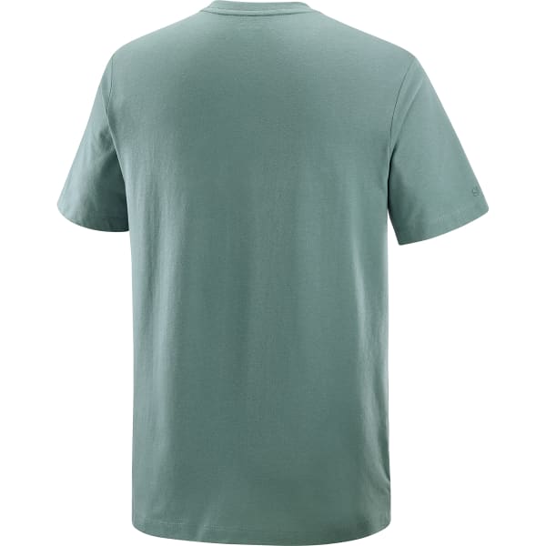 T-shirt SALOMON BIG LOGO TEE NORTH ATLANTIC