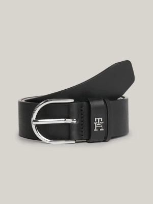 Cinto de couro Essential TH com monograma