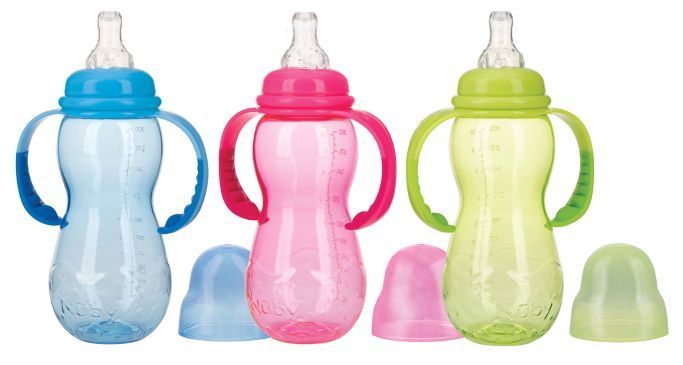 Nûby Nûby Fles Standaard 320 ML Nondrip Speen 1 Stuk