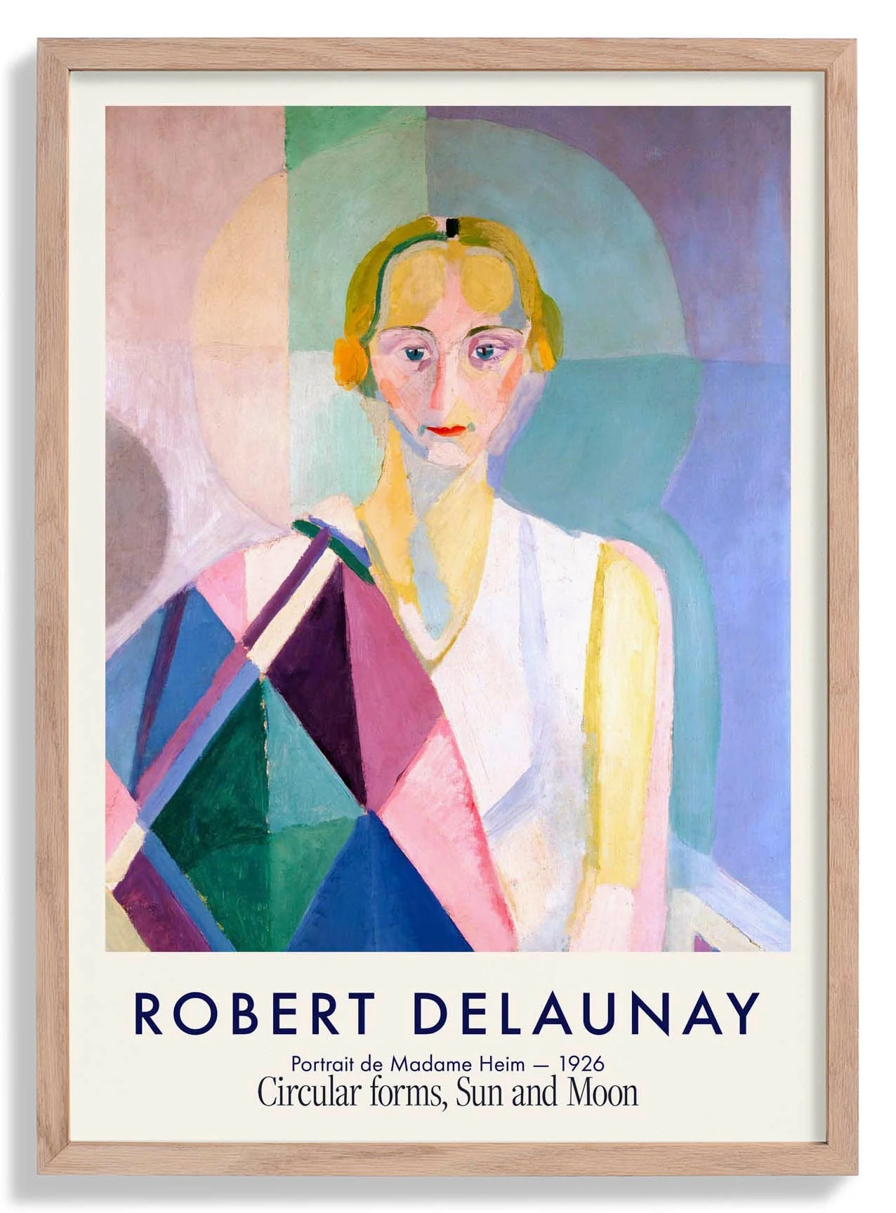 Portrait de Madame Heim by Robert Delaunay