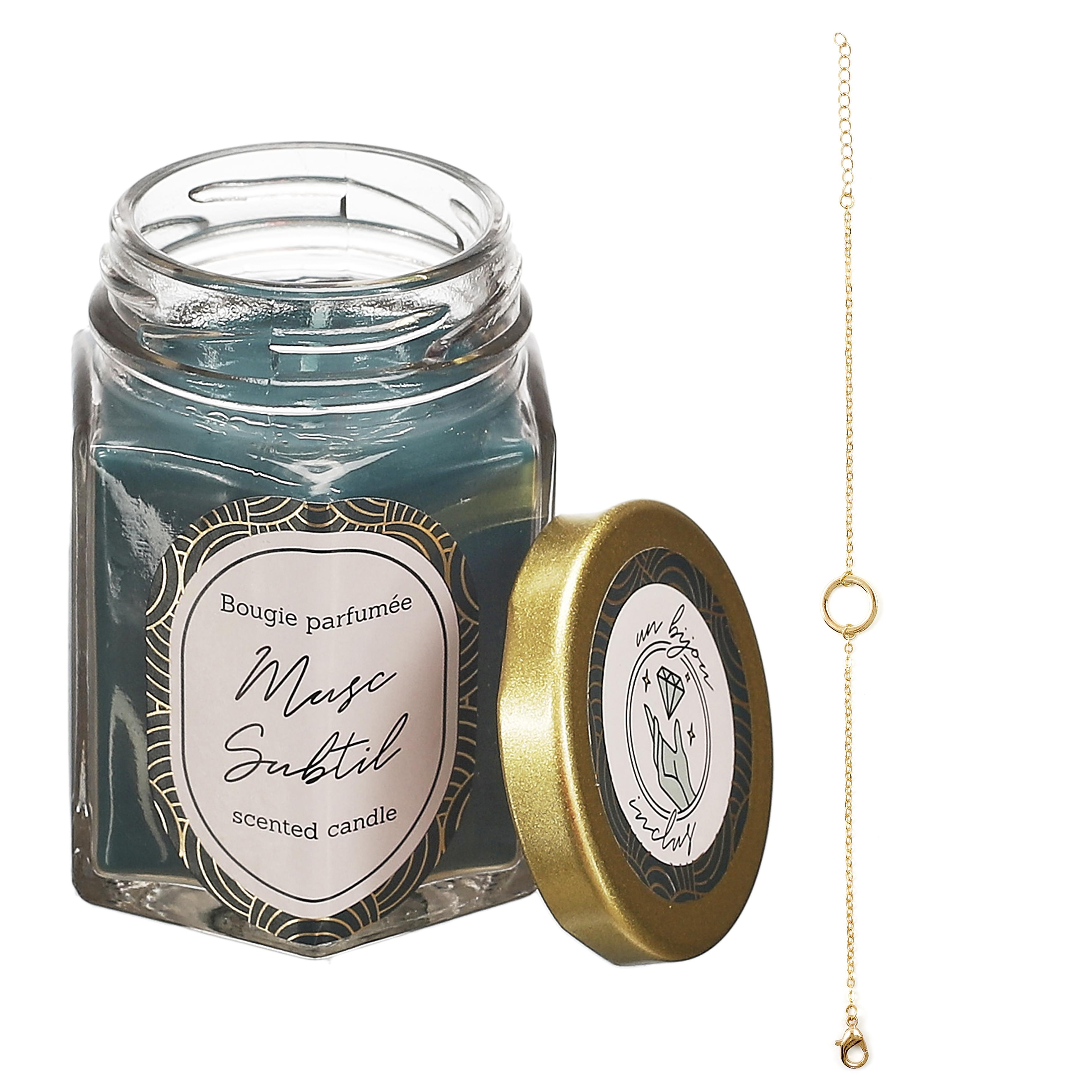 BOUGIE PARFUMEE BOCAL DECO BIJOU SURPRISE
