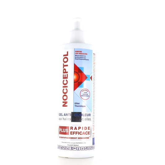 Gel anti douleur Nociceptol - Huiles essentielles - Effet thermique