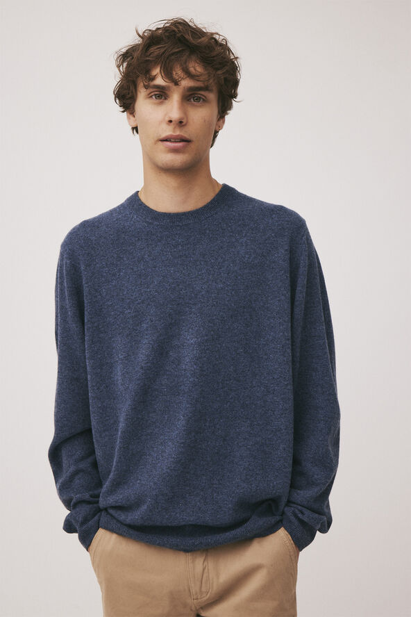 Magasin du Nord Collection Maryn 2 RWS Strik Lambswool Dark indigo