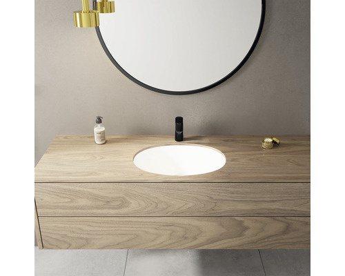 hansgrohe VERNIS BLEND 100 wastafelmengkraan, mat zwart, met trekstang 71551670