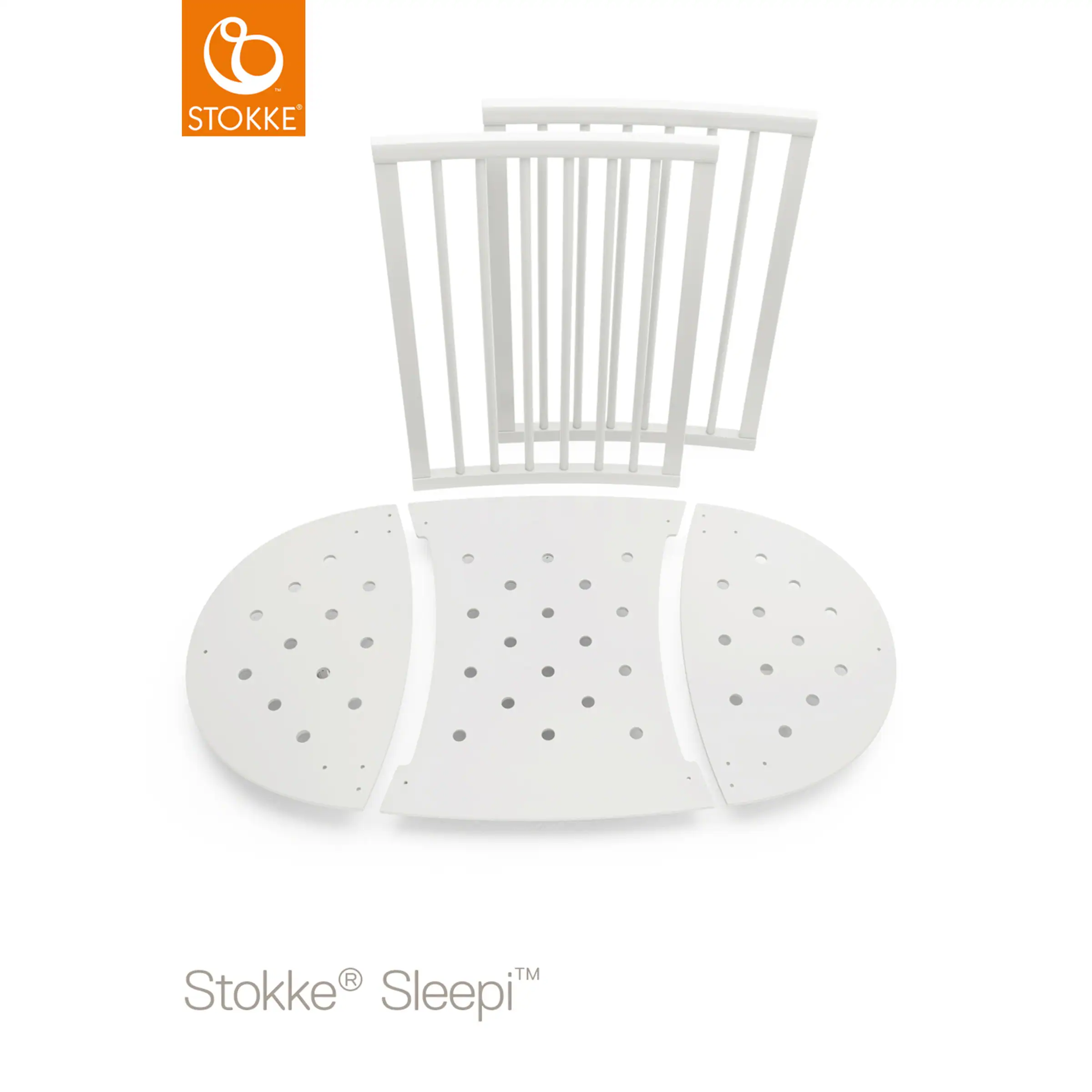 Stokke® - SLEEPI™ Umbausatz für Sleepi Mini zum Kinderbett 120 cm White