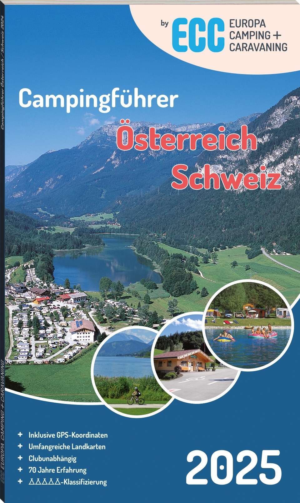 ECC Campingführer 2025 - Österreich/Schweiz
