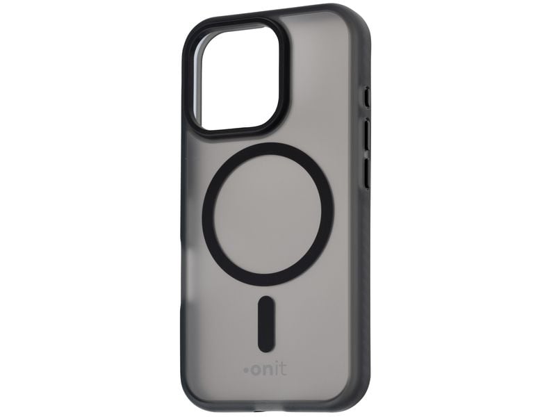 onit Back Cover Armorix iPhone 16 Pro Schwarz matt MagSafe-kompatible Schutzhülle, fallgeprüft nach MIL-STD-810H