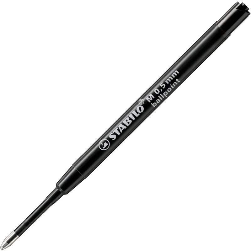 Recharge pour stylo bille Stabilo Grow pointe moyenne 0,5 mm