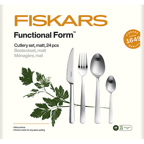 Fiskars Functional Form bestiksæt 24 dele - mat