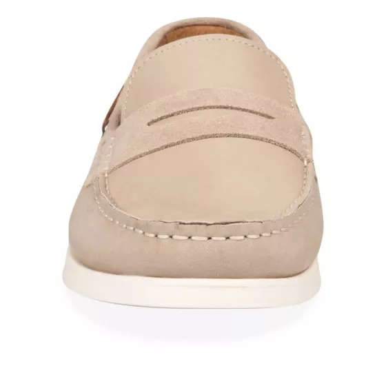 Mocassins GRIS CAPE BOARD CUIR