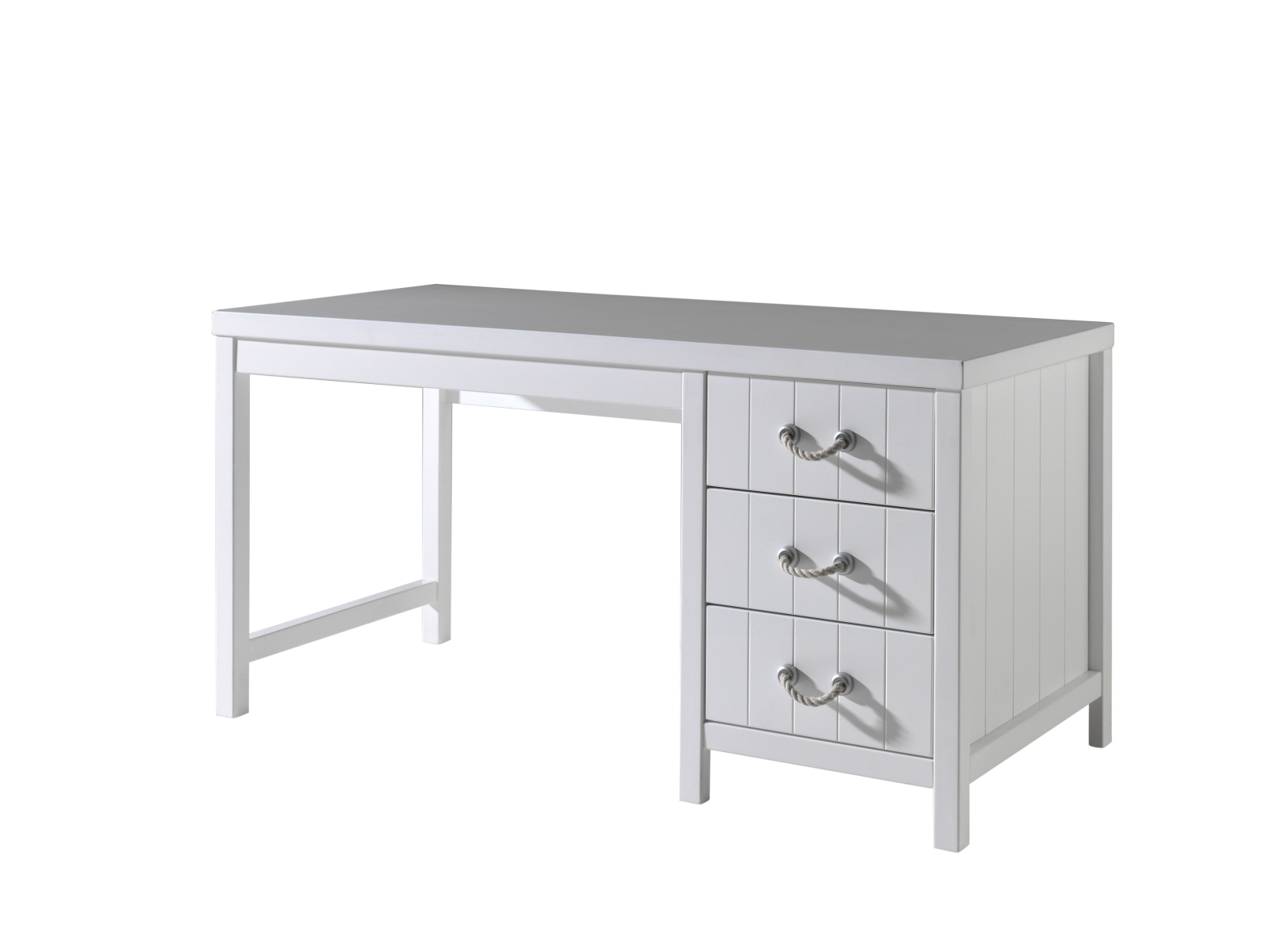 Schreibtisch LEWIS - weiß - 150 cm