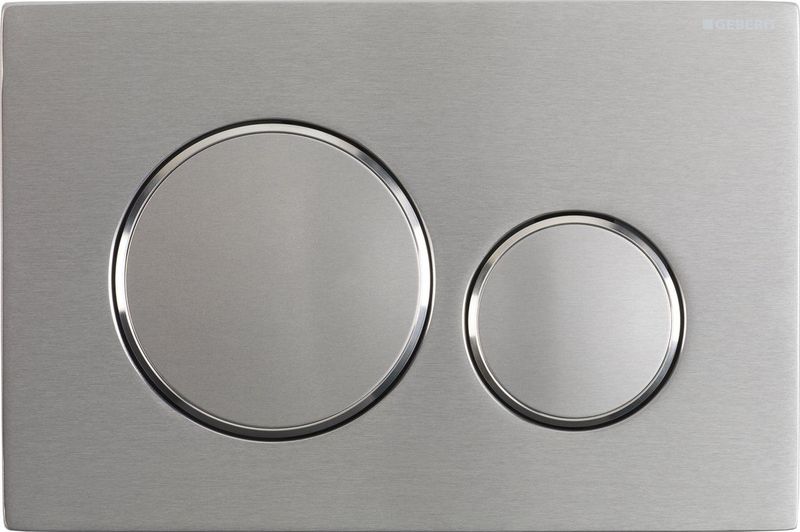 Geberit - Sigma 20 - Bedieningsplaat - Geborsteld RVS