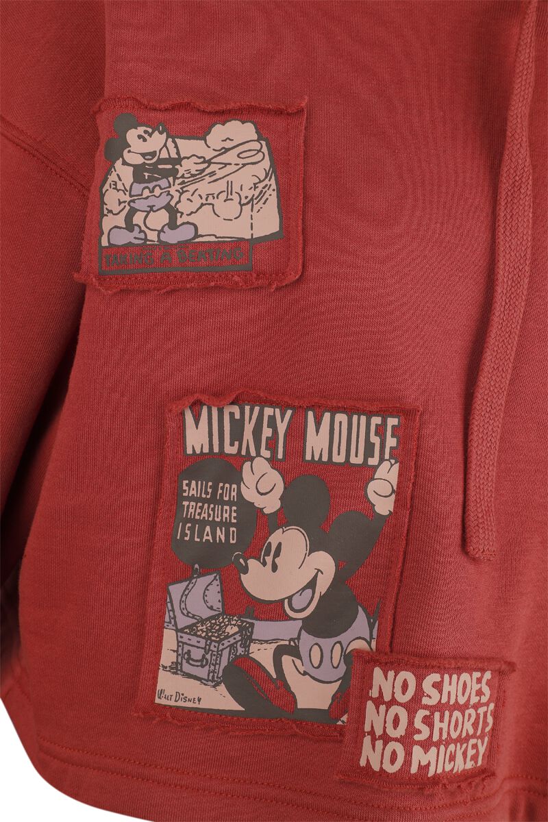 No Shoes No Shorts No Mickey | Mickey & Minnie Mouse Sweat-shirt à capuche