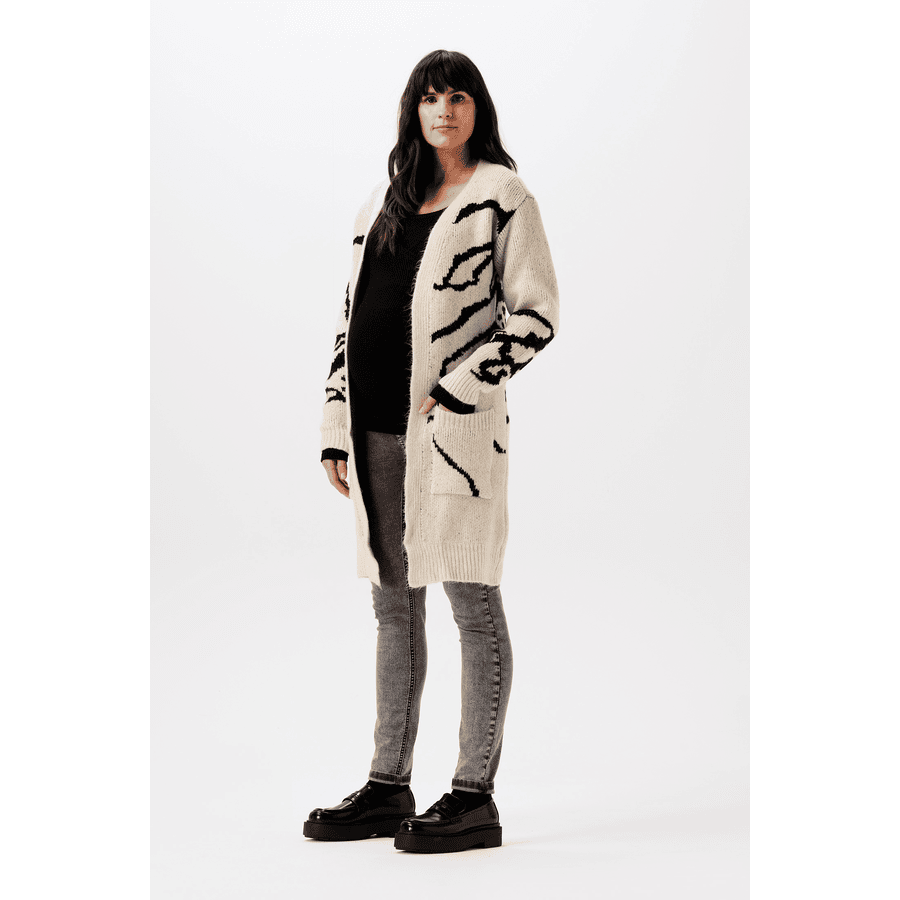 Noppies Strickjacke Gilroy Whitecap Gray