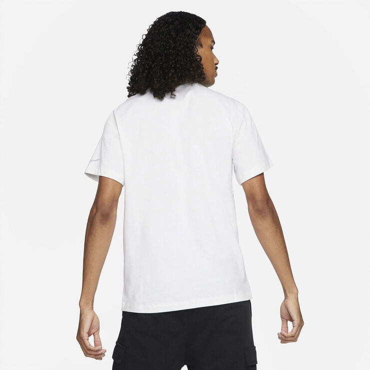 Nike Sportswear Brandriff Swoosh Box T Shirt Hvid