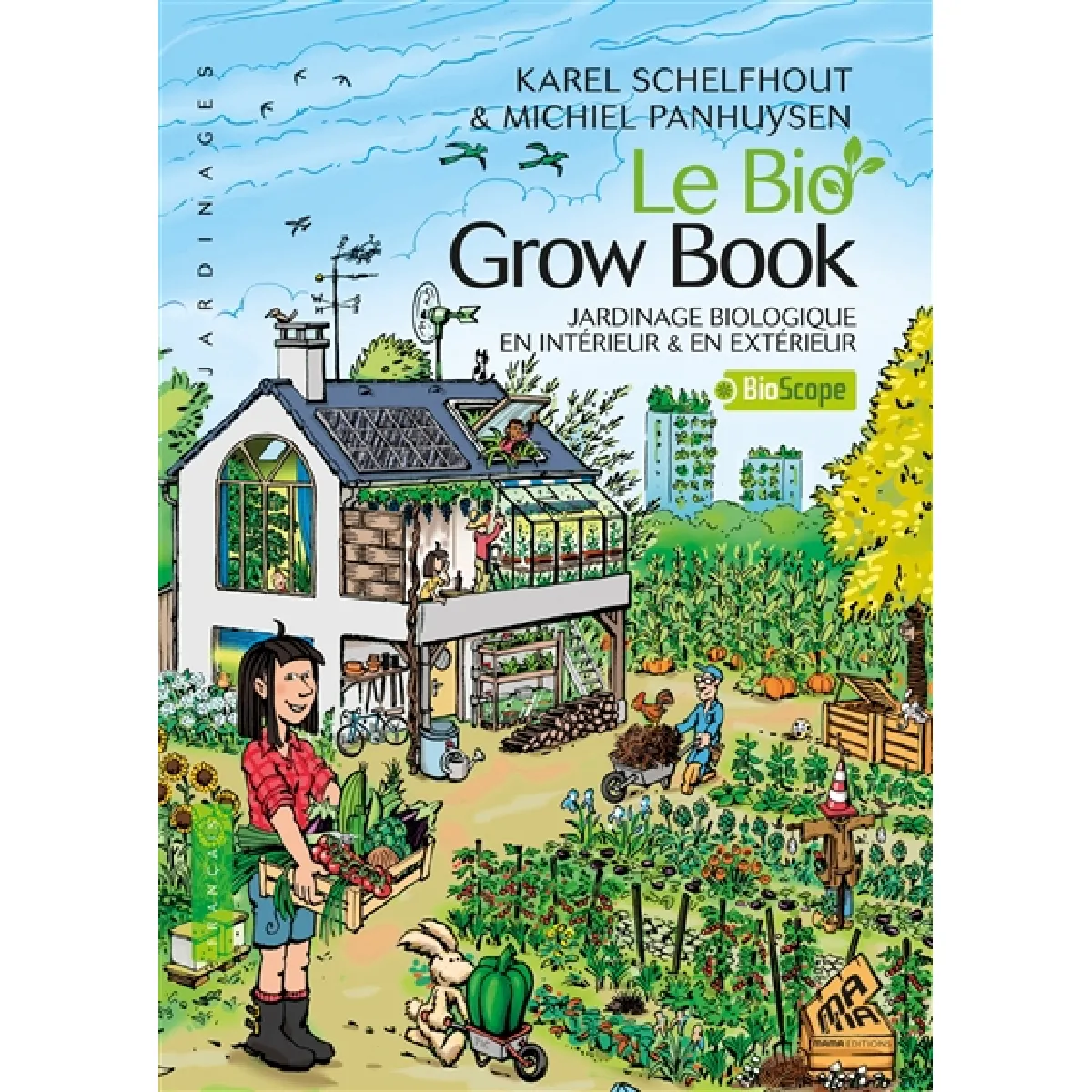 Le bio grow book : jardinage biologique en intérieur & en extérieur · Occasion