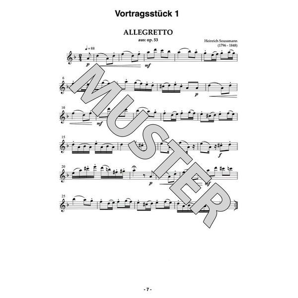 Musikverlag Heinlein Praxis Flute