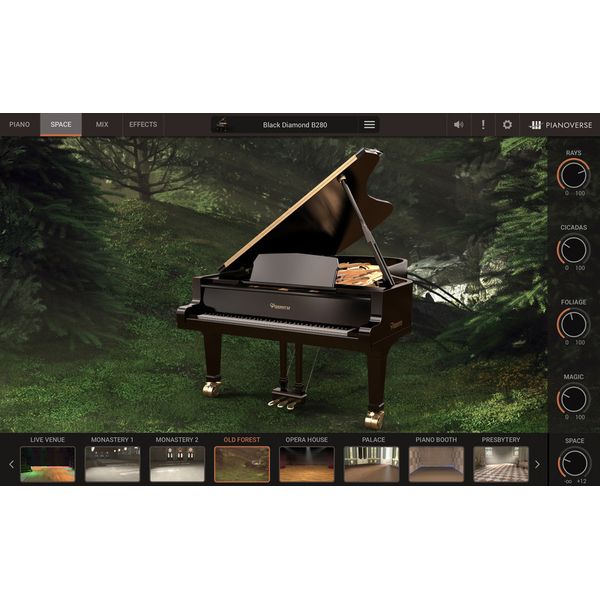 IK Multimedia Pianoverse-Black Diamond B280