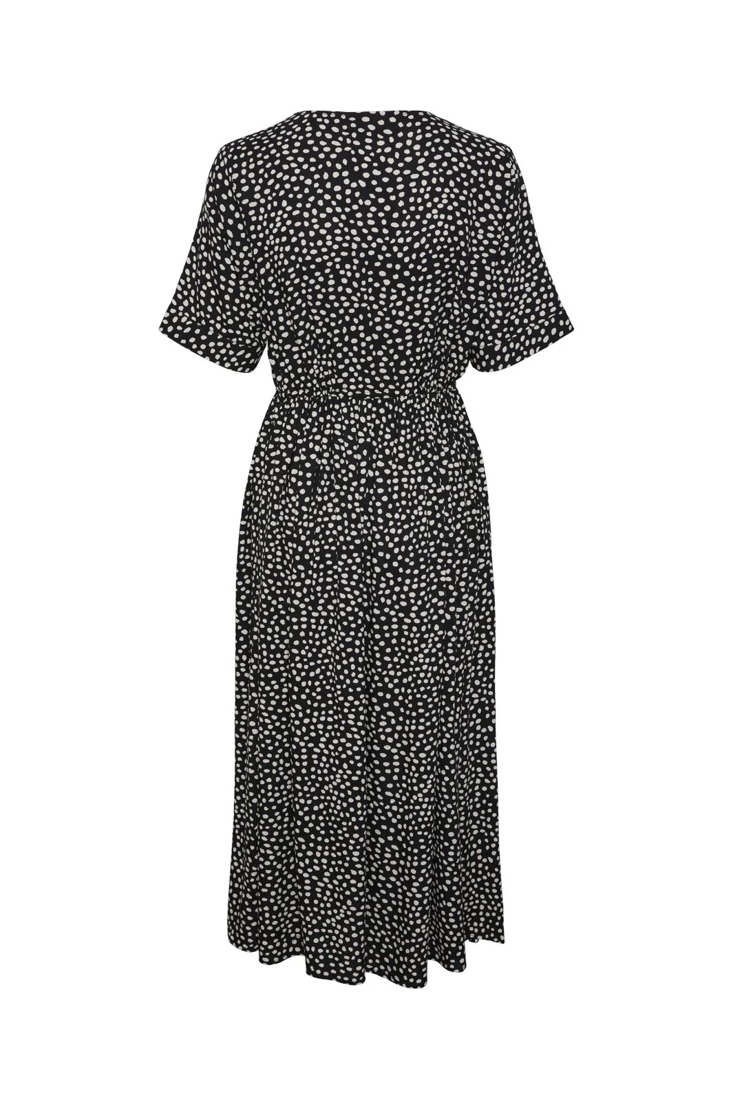 Pieces Pctala Ss String Tie Midi Dress