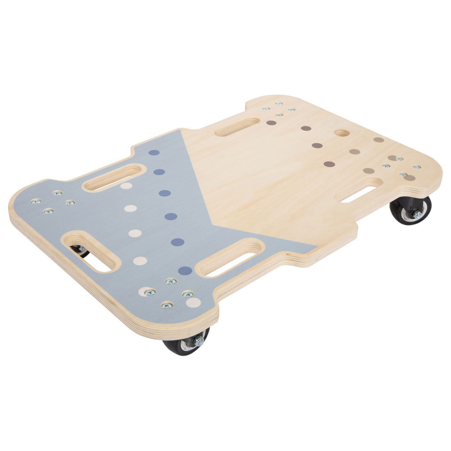Small Foot-Houten Rollerbord Blauw
