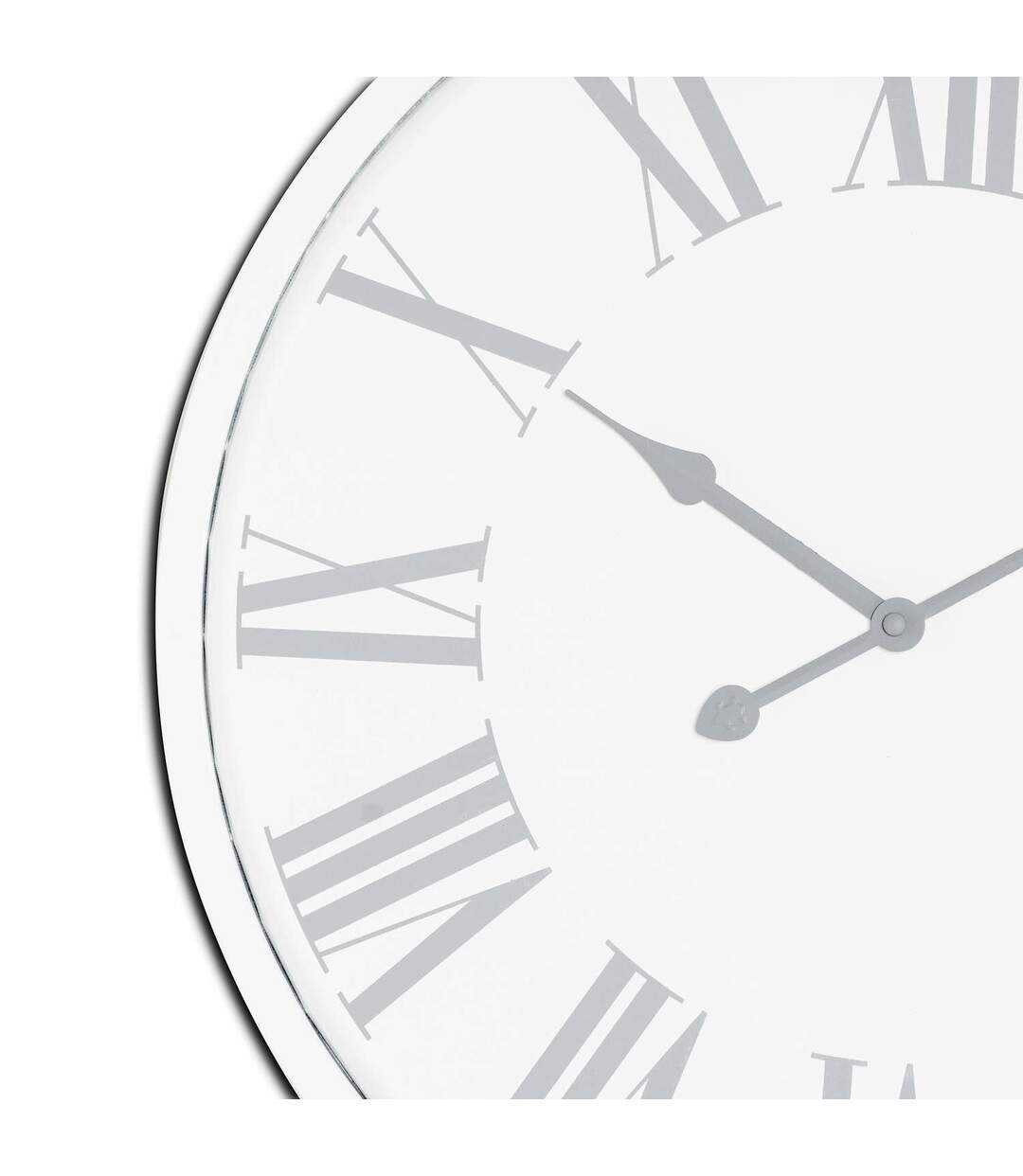 Hill Interiors - Horloge murale FLEMINGS (Blanc) (49 cm x 4 cm x 49 cm) - UTHI4511