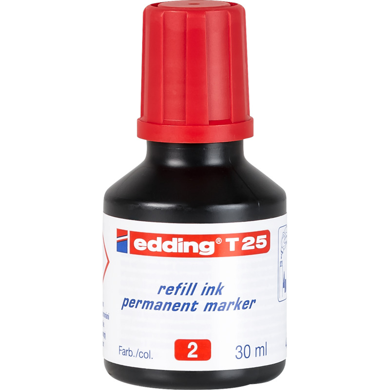 Edding Nachfülltinte T25, rot