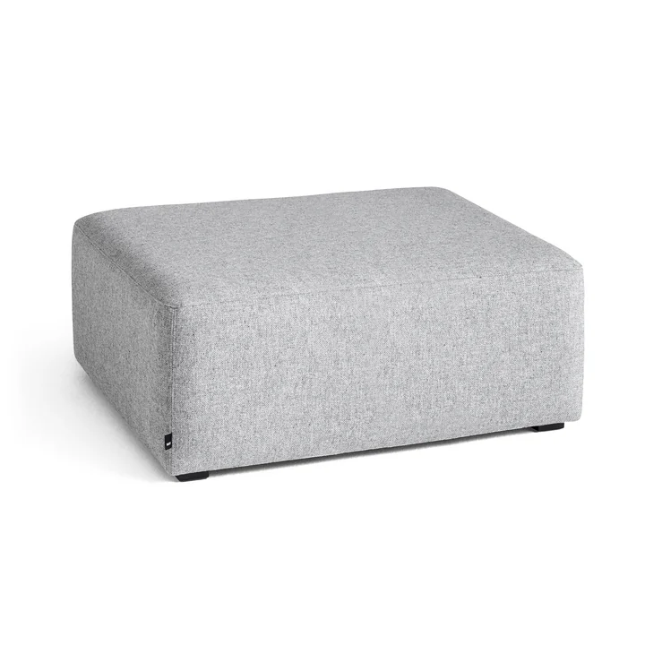 HAY - Mags Ottoman 02, Leder Sense Cognac / Nähte weiss
