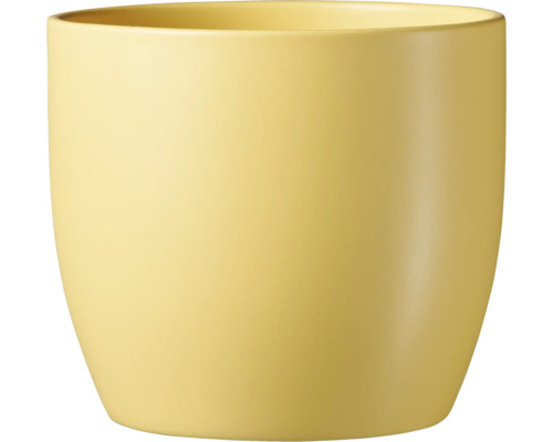 Soendgen Basel Spring keramische plantenbak, Ø 19 cm, H 18 cm, maangeel