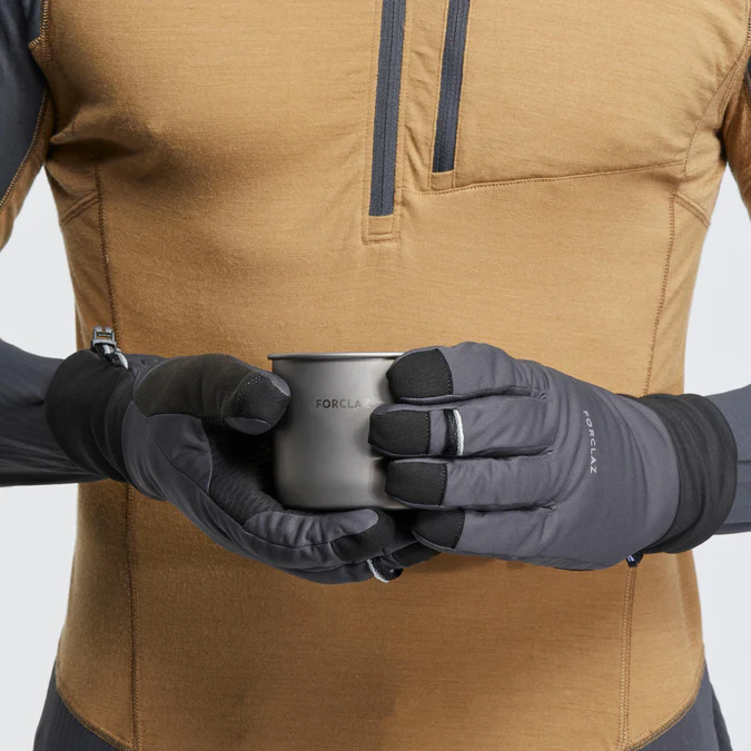 Decathlon Forclaz - Luvas de mochilão Forclaz MT900 para adultos