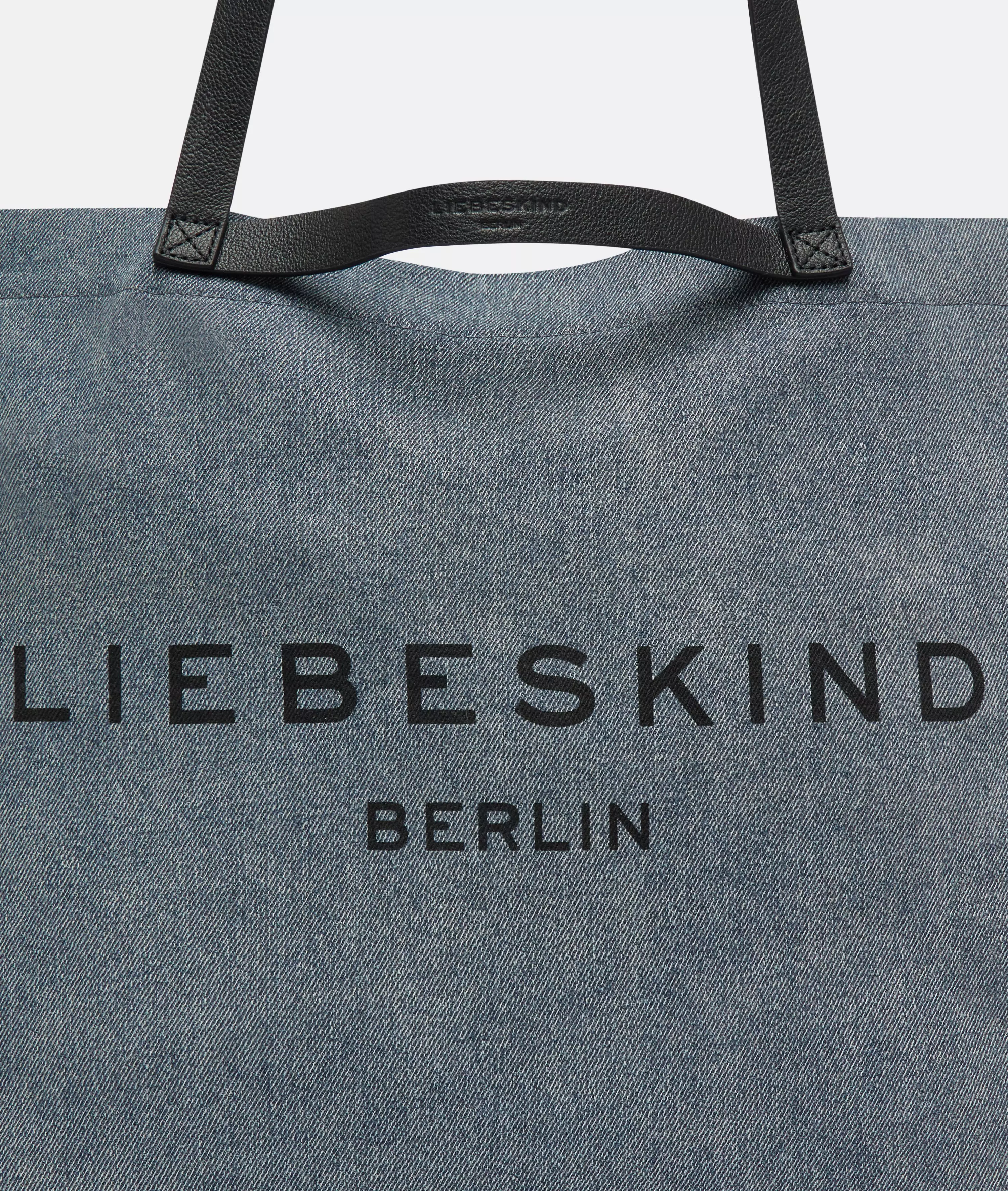 Denim Aurora Shopper L Large denim shopper