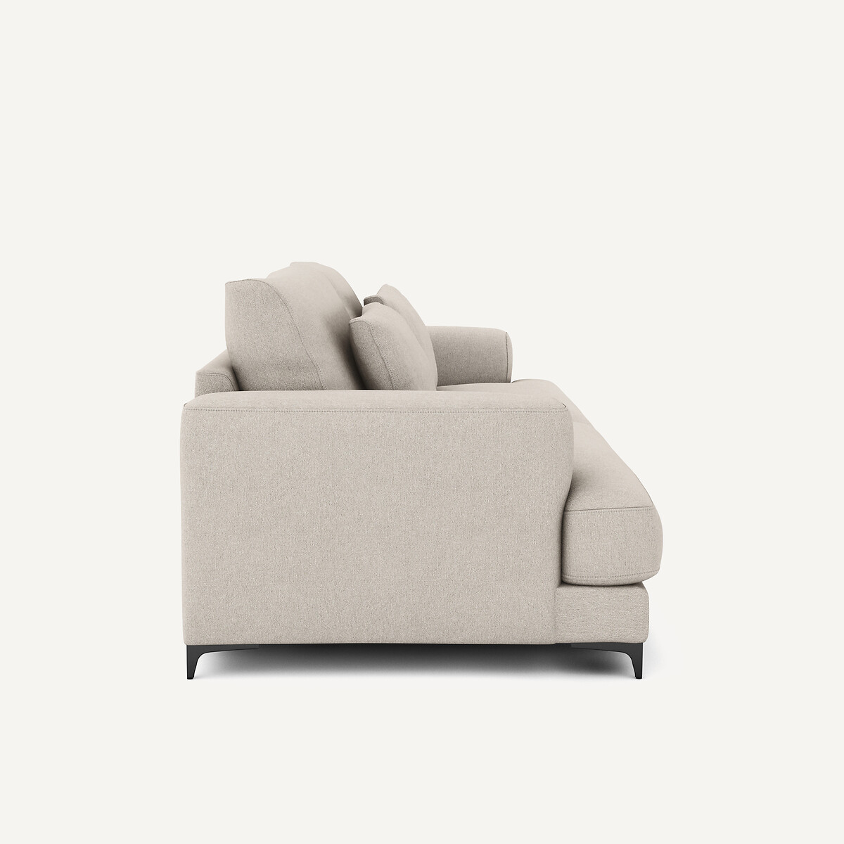 AM.PM4-zit slaapbank viscose de linho texturizada, Marsile