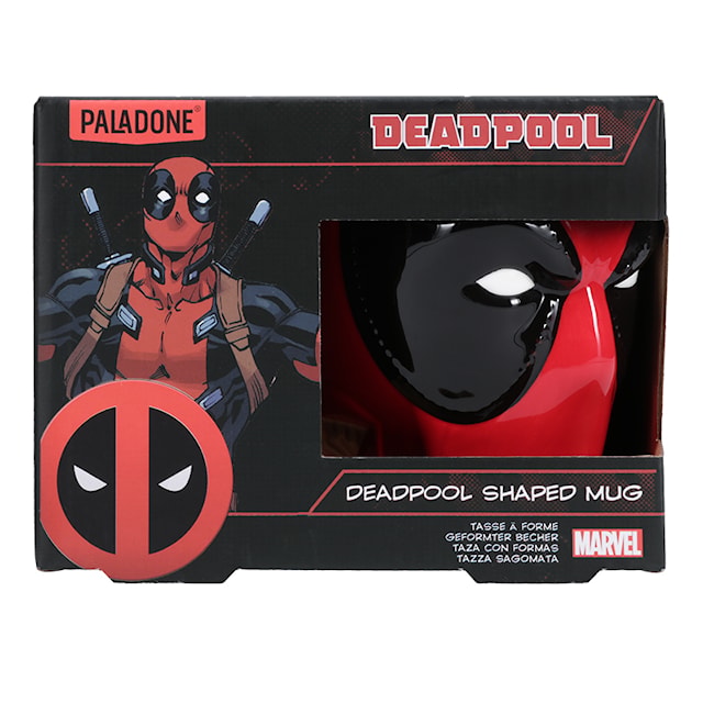 Deadpool Shaped Mug Plastic Free
