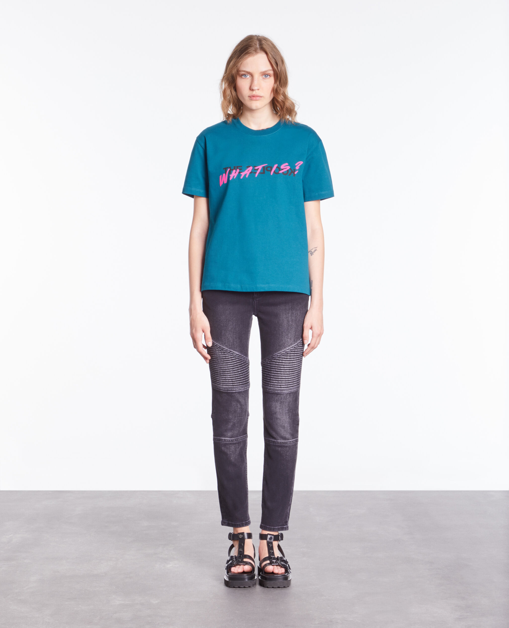 T-shirt What is bleu