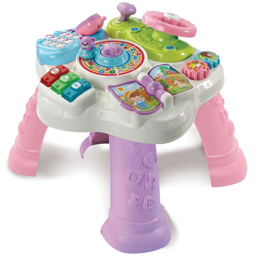 VTECH BABY - MA TABLE D'ACTIVITES BILINGUE ROSE