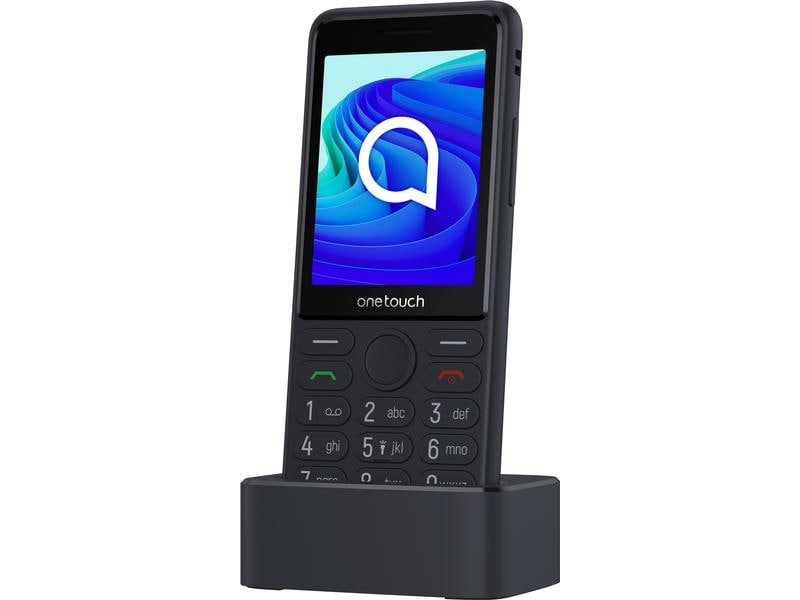 TCL 4042S 4G mit Cradle Kompaktes und robustes Mobiltelefon mit 2 Mpx-Kamera