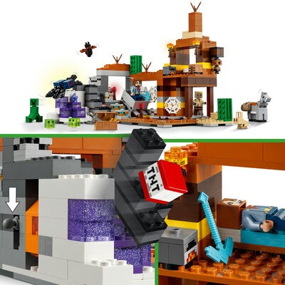 LEGO Minecraft 21263 Gruvegang i steinørkenen