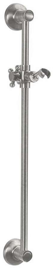 Sapho Antea klassieke douchestang glijstang 57cm nikkel