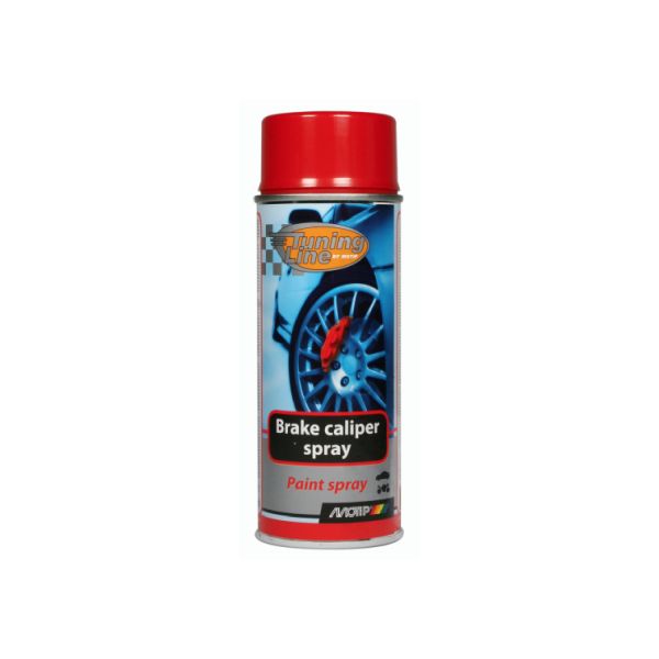 Motip Tinta Alquidica P/ Realçar Garras de Travão Vermelho 400ml