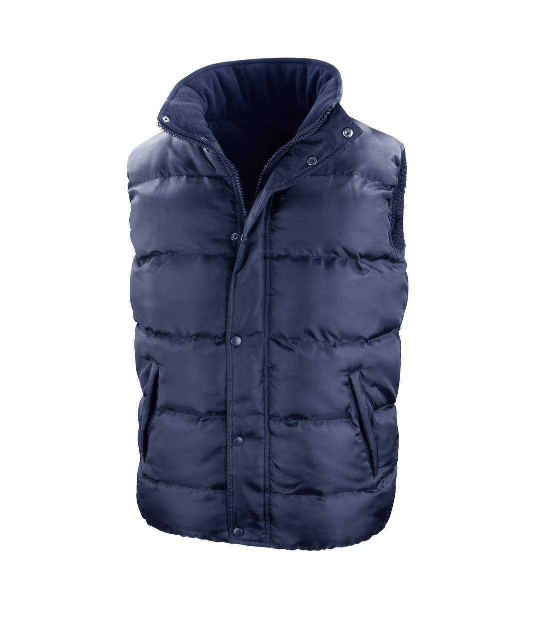 Result Core Nova Lux - Doudoune sans manches rembourrée hydrofuge et coupe-vent - Homme (Bleu marine) - UTBC2051