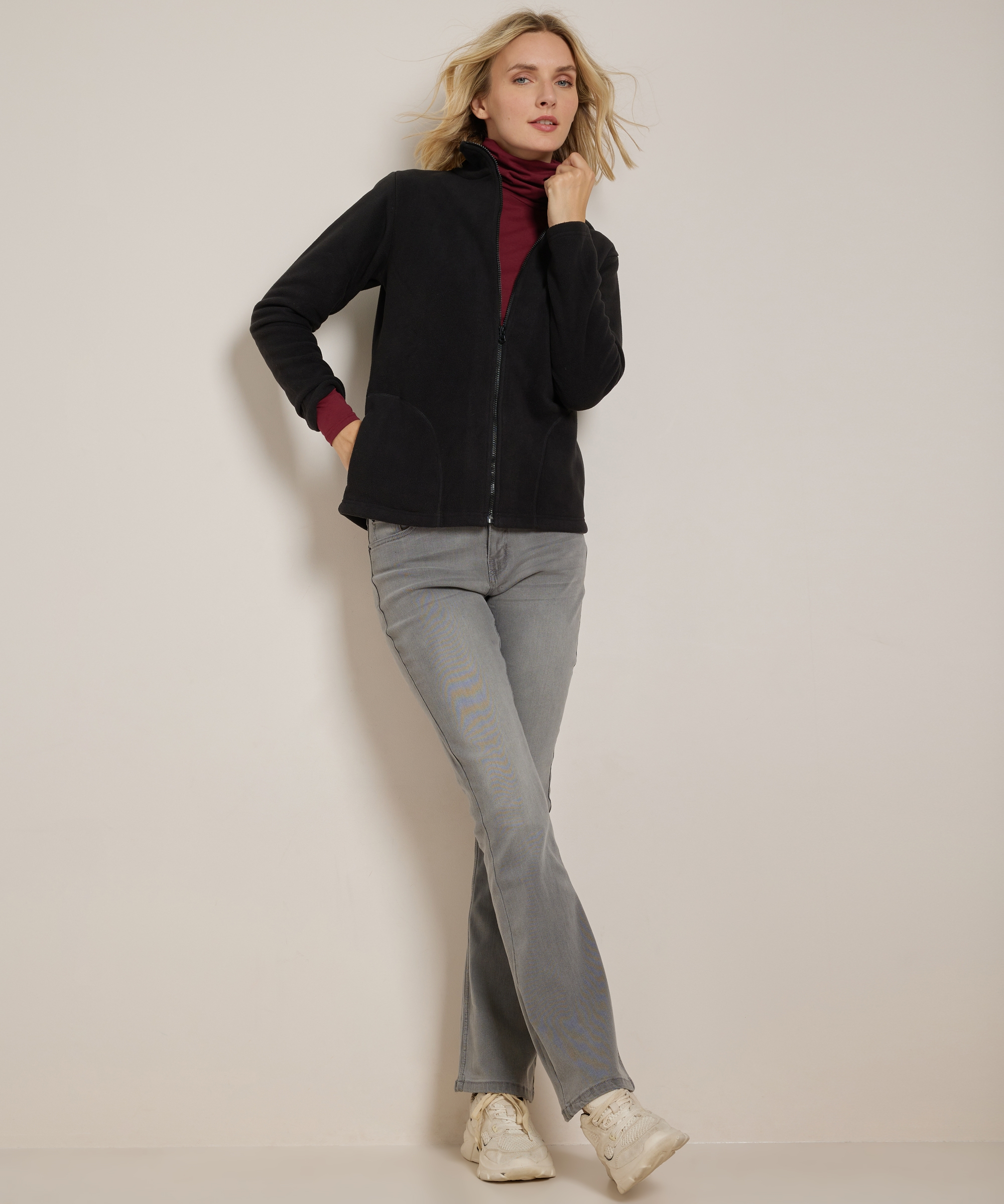 basic fleece vest