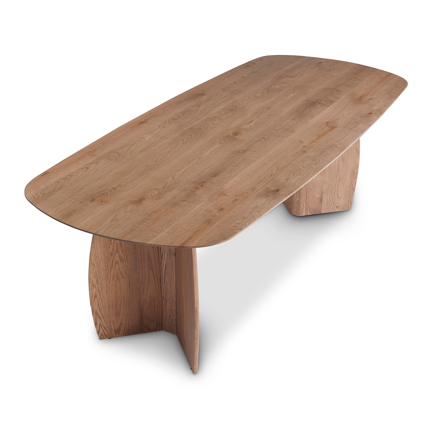 Eettafel Divio tabacco light 220x100 cm